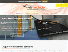 Tablet Screenshot of metamediacion.com